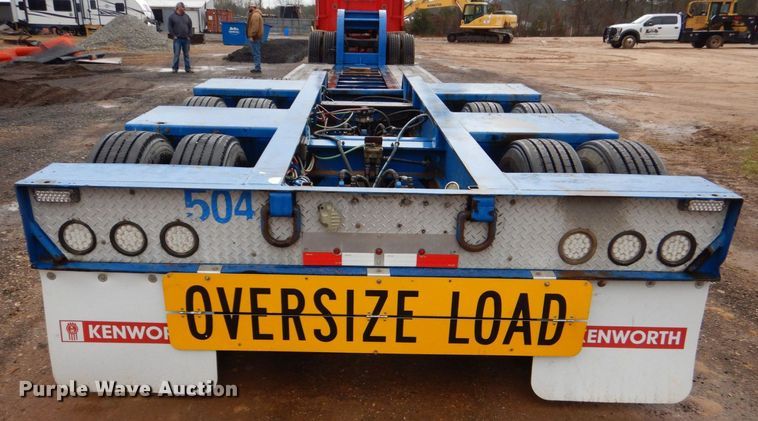 image for item DP8617 1989 Trail King TS70MDG-483  lowboy equipment trailer