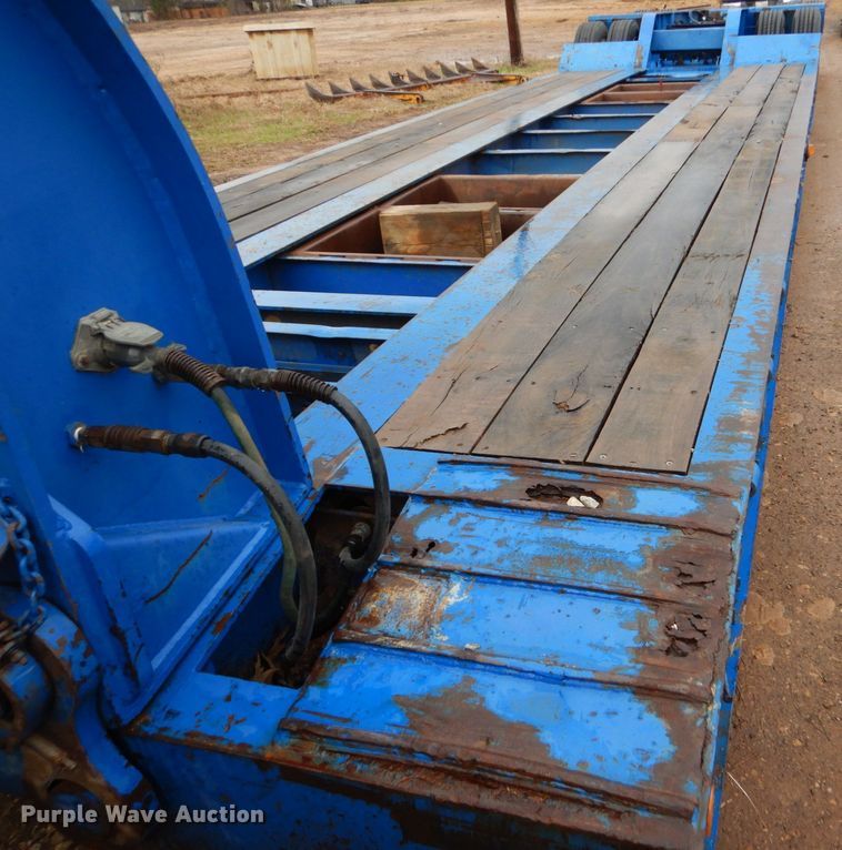 image for item DP8617 1989 Trail King TS70MDG-483  lowboy equipment trailer