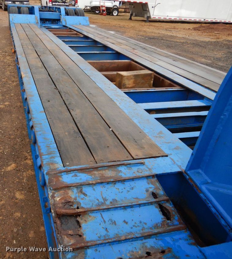 image for item DP8617 1989 Trail King TS70MDG-483  lowboy equipment trailer