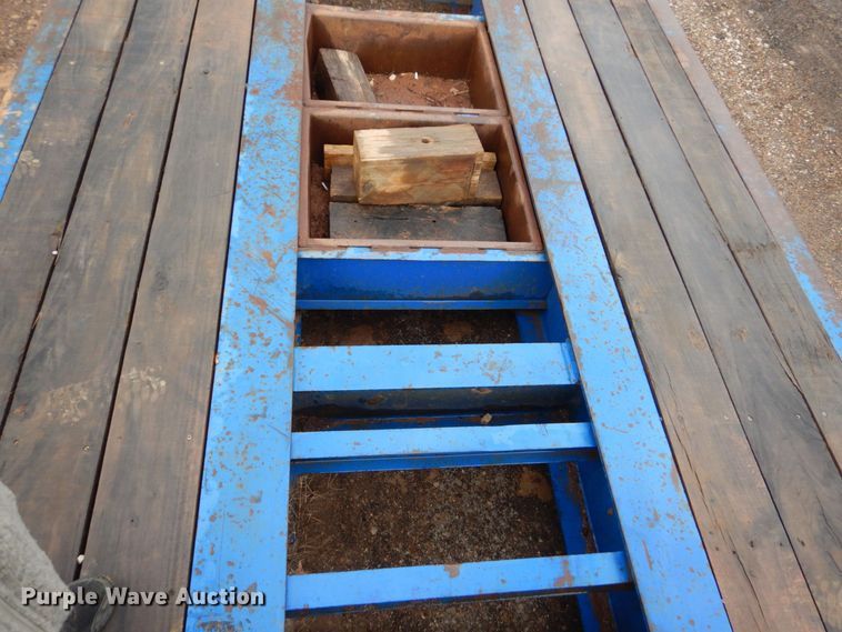 image for item DP8617 1989 Trail King TS70MDG-483  lowboy equipment trailer