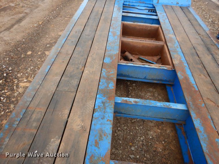 image for item DP8617 1989 Trail King TS70MDG-483  lowboy equipment trailer