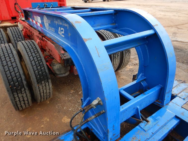 image for item DP8617 1989 Trail King TS70MDG-483  lowboy equipment trailer