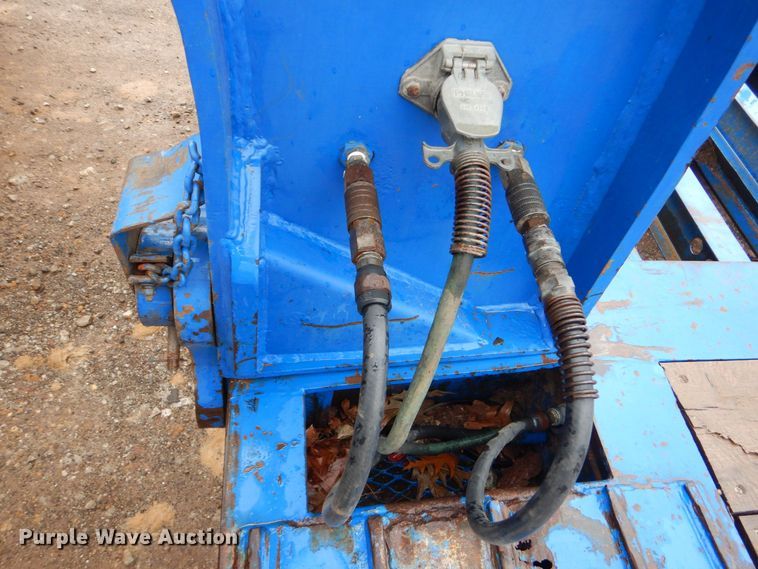 image for item DP8617 1989 Trail King TS70MDG-483  lowboy equipment trailer