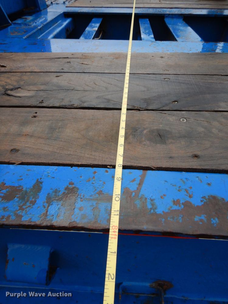 image for item DP8617 1989 Trail King TS70MDG-483  lowboy equipment trailer