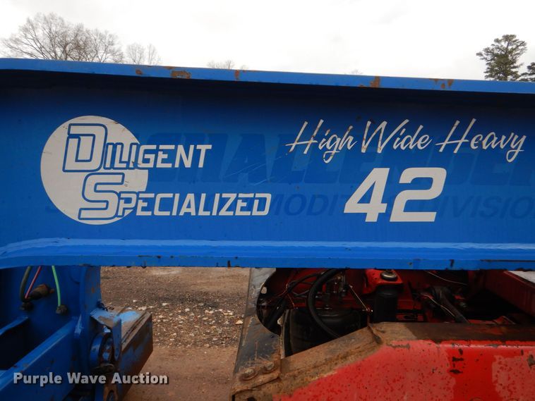 image for item DP8617 1989 Trail King TS70MDG-483  lowboy equipment trailer