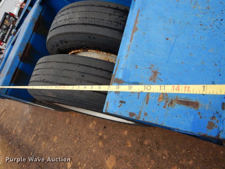 image for item DP8617 1989 Trail King TS70MDG-483  lowboy equipment trailer