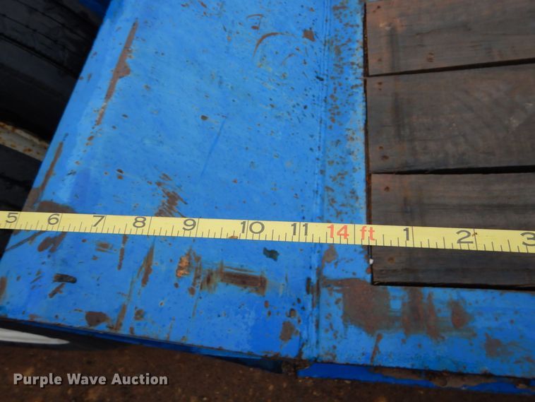 image for item DP8617 1989 Trail King TS70MDG-483  lowboy equipment trailer