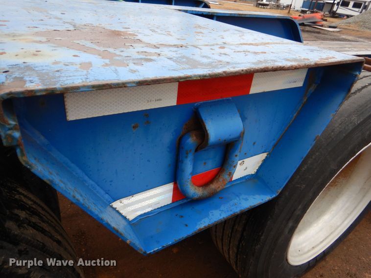 image for item DP8617 1989 Trail King TS70MDG-483  lowboy equipment trailer