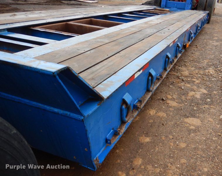 image for item DP8617 1989 Trail King TS70MDG-483  lowboy equipment trailer
