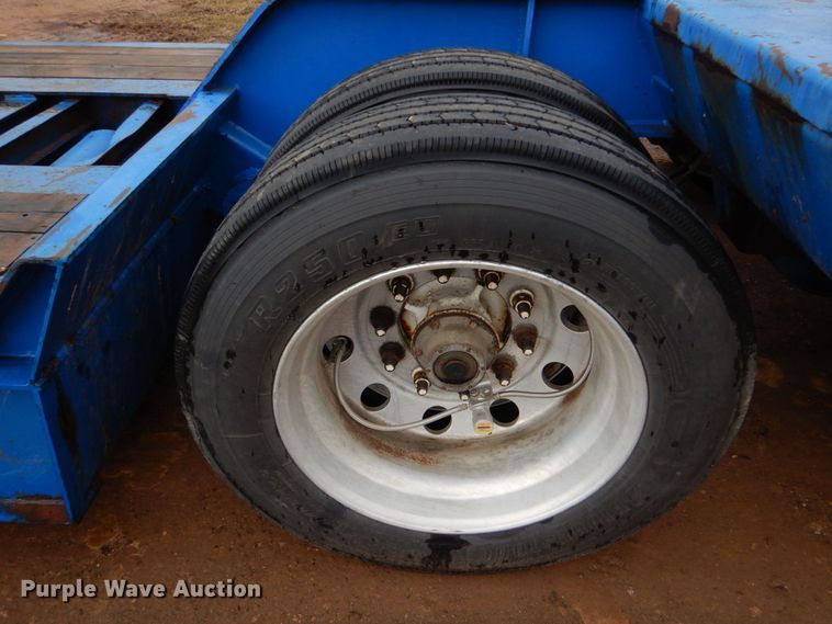 image for item DP8617 1989 Trail King TS70MDG-483  lowboy equipment trailer