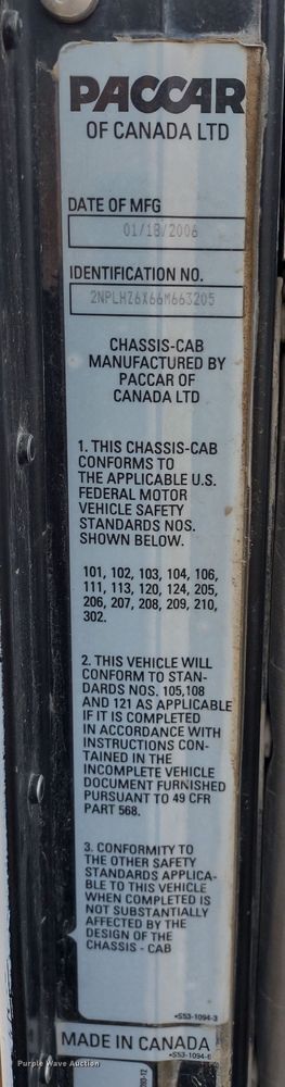 image for item DR8240 2006 Peterbilt 335 utility / service truck