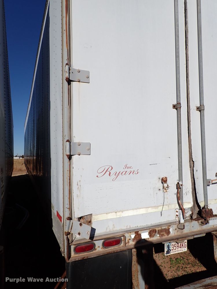 image for item IS9341 1995 Freuhauf FBHLP-91.5-NF2-53  dry van trailer