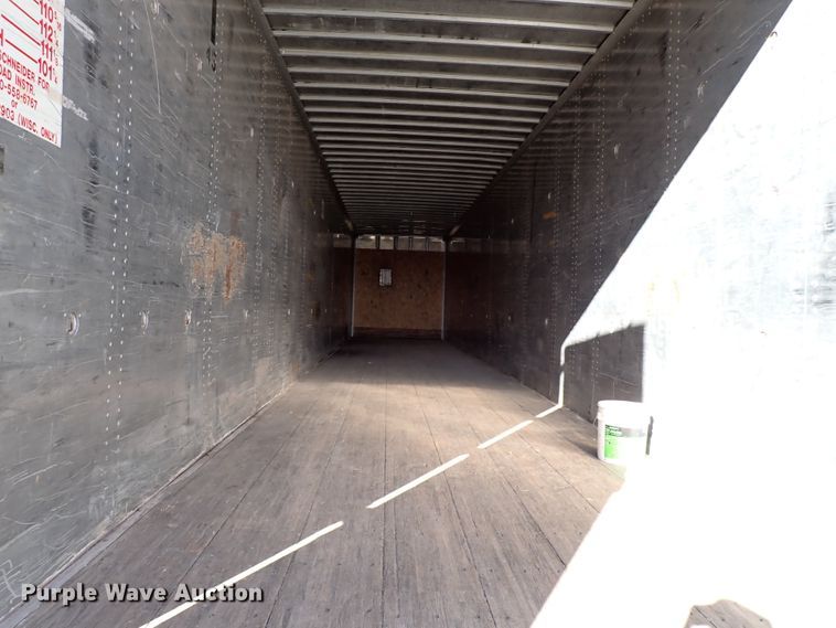 image for item IS9343 1990 Wabash National  dry van trailer