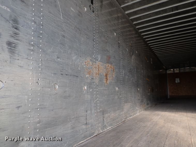 image for item IS9343 1990 Wabash National  dry van trailer