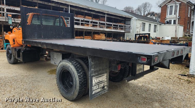 image for item JB9629 1993 Chevrolet Kodiak C5500  dump flatbed truck