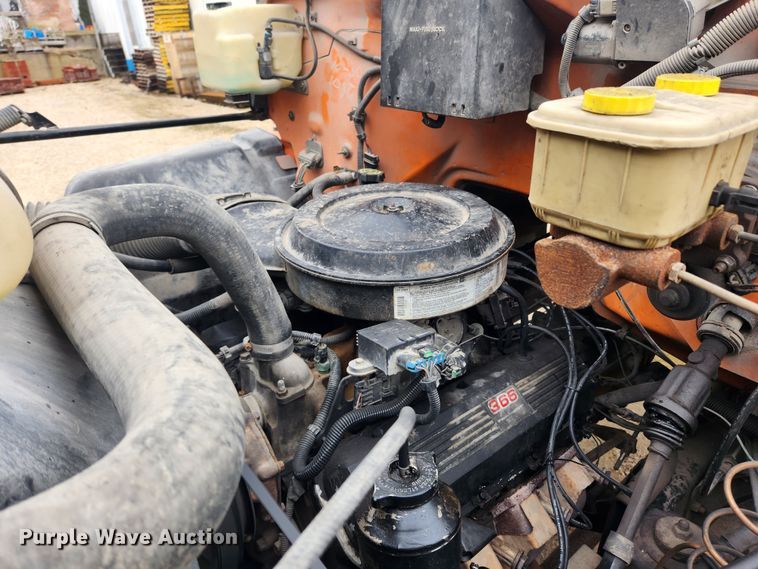 image for item JB9629 1993 Chevrolet Kodiak C5500  dump flatbed truck