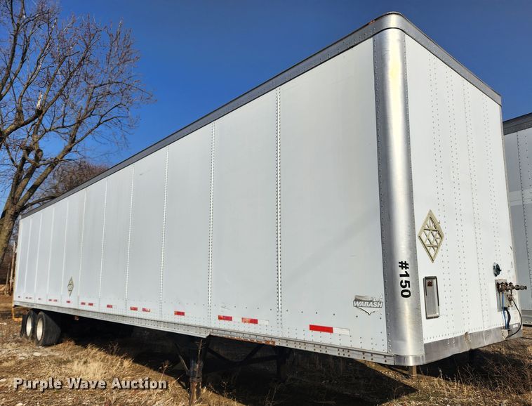 image for item JB9633 2007 Wabash  dry van trailer