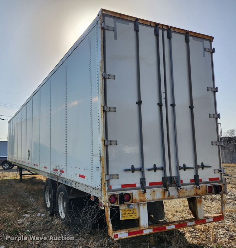 image for item JB9633 2007 Wabash  dry van trailer