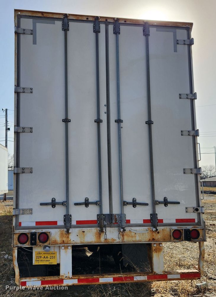 image for item JB9633 2007 Wabash  dry van trailer