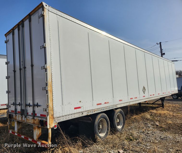 image for item JB9633 2007 Wabash  dry van trailer
