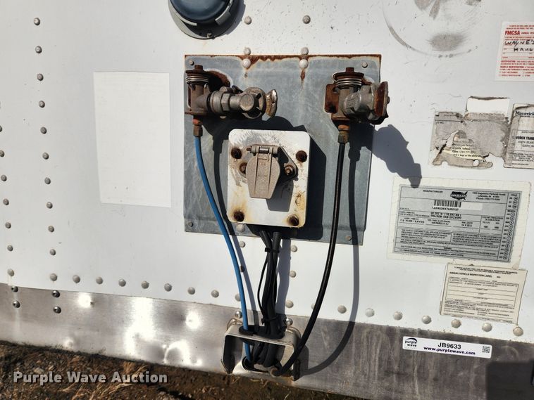 image for item JB9633 2007 Wabash  dry van trailer