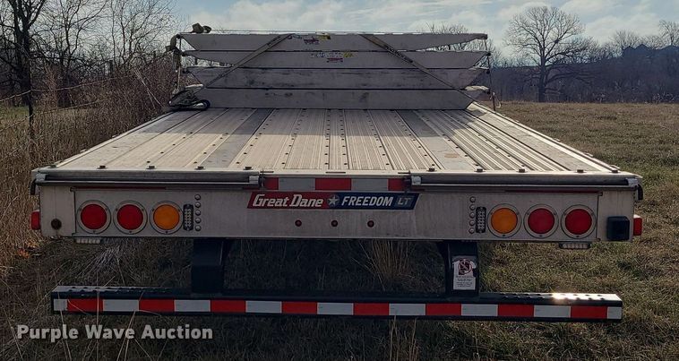 image for item JG9368 2019 Great Dane FLD-0024-00053  drop deck trailer