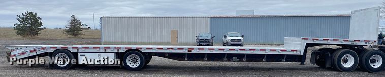 image for item JW9167 2008 Wilson CFD-900BT  drop deck equipment trailer