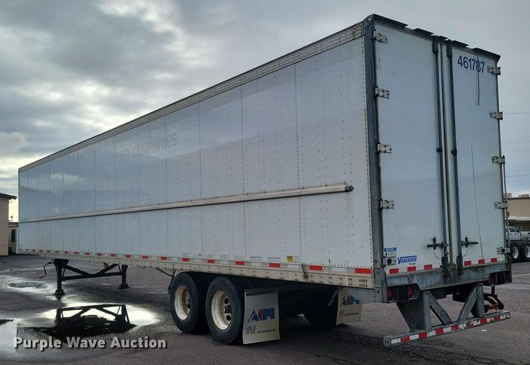 image for item KD9295 2014 Vanguard VIP 4000  dry van trailer