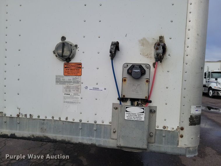 image for item KD9295 2014 Vanguard VIP 4000  dry van trailer