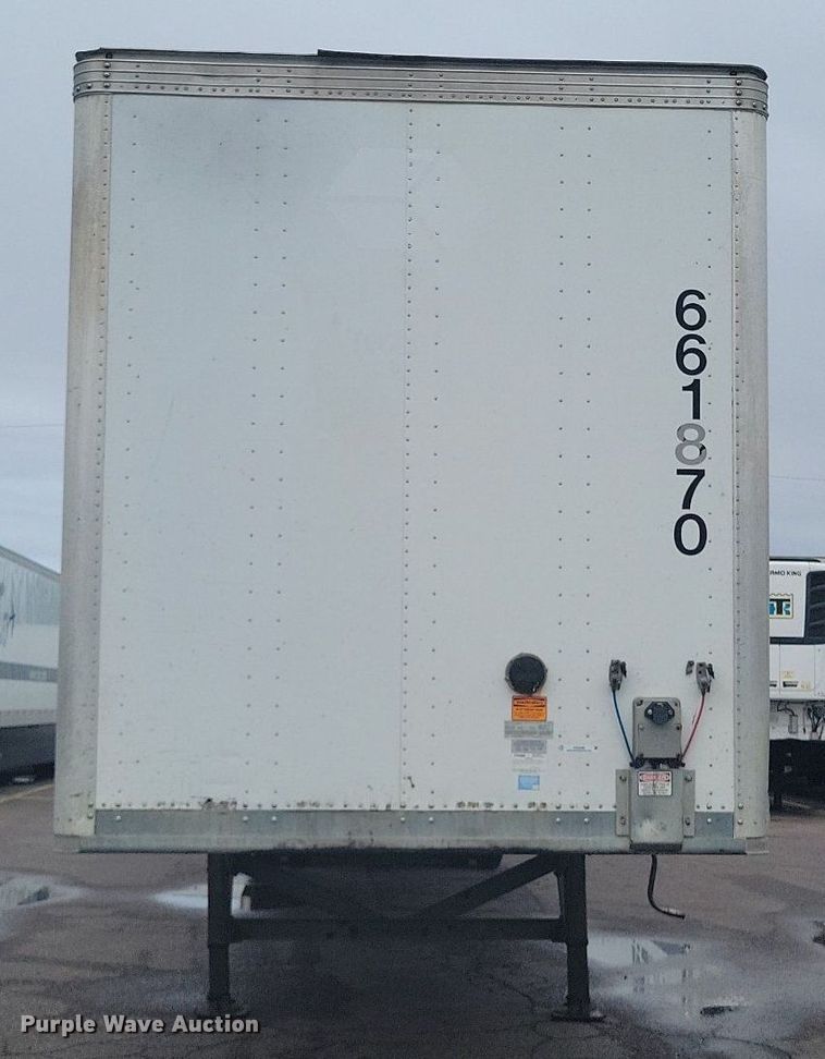 image for item KD9296 2016 Vanguard Rem VIP 4000  dry van trailer