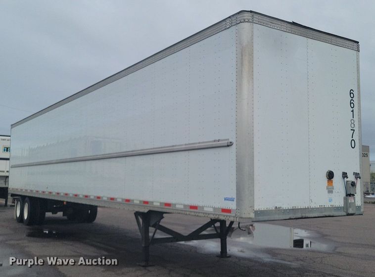 image for item KD9296 2016 Vanguard Rem VIP 4000  dry van trailer