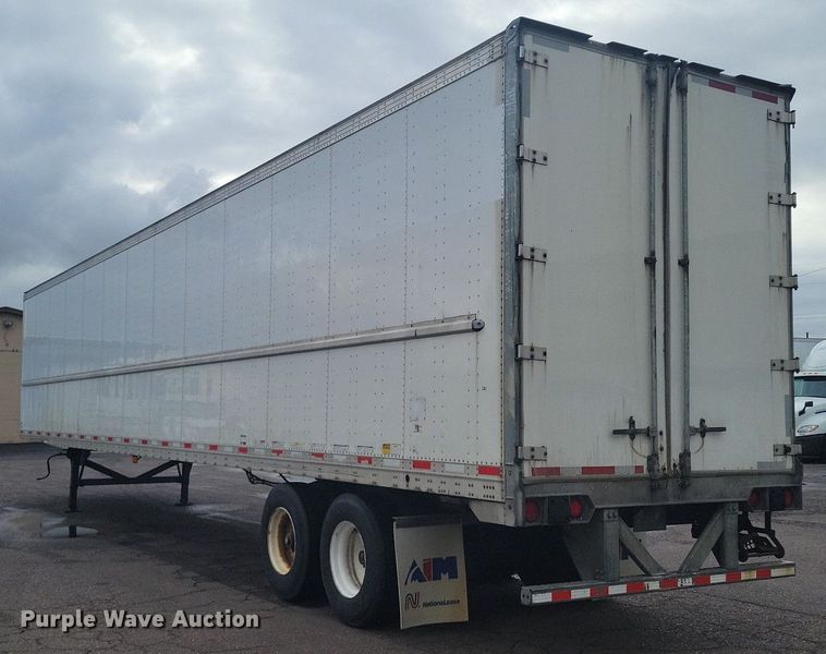 image for item KD9296 2016 Vanguard Rem VIP 4000  dry van trailer