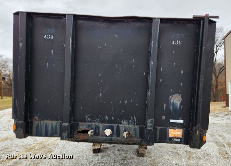 image for item KT9369 1993 Fontaine FTW-5-8045SL  flatbed trailer