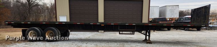 image for item KT9369 1993 Fontaine FTW-5-8045SL  flatbed trailer