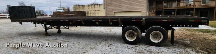 image for item KT9369 1993 Fontaine FTW-5-8045SL  flatbed trailer