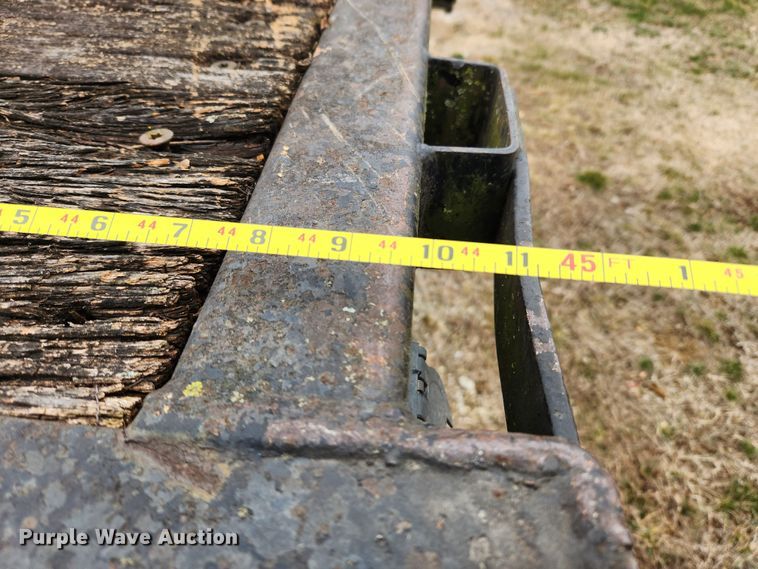 image for item KT9369 1993 Fontaine FTW-5-8045SL  flatbed trailer