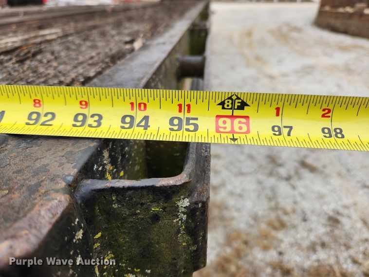 image for item KT9369 1993 Fontaine FTW-5-8045SL  flatbed trailer