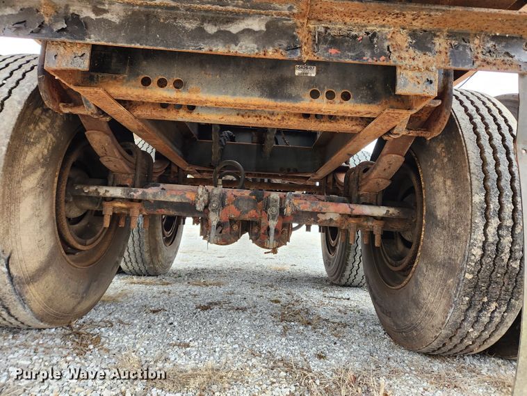 image for item KT9369 1993 Fontaine FTW-5-8045SL  flatbed trailer