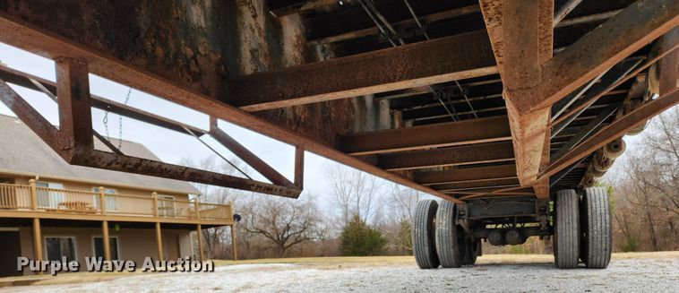 image for item KT9369 1993 Fontaine FTW-5-8045SL  flatbed trailer