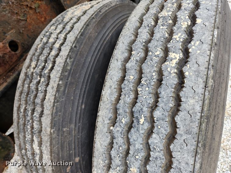 image for item KT9369 1993 Fontaine FTW-5-8045SL  flatbed trailer