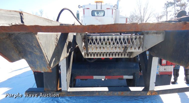 image for item KU9736 1985 Kenworth W900  roll-off container truck