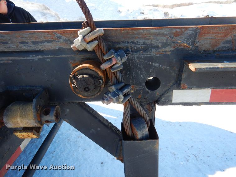 image for item KU9736 1985 Kenworth W900  roll-off container truck