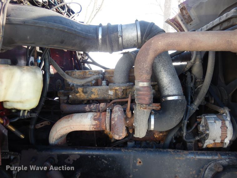 image for item KU9824 1996 Peterbilt 357  roll-off container truck