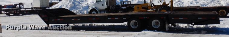 image for item KU9829 1988 MVE  drop deck equipment trailer