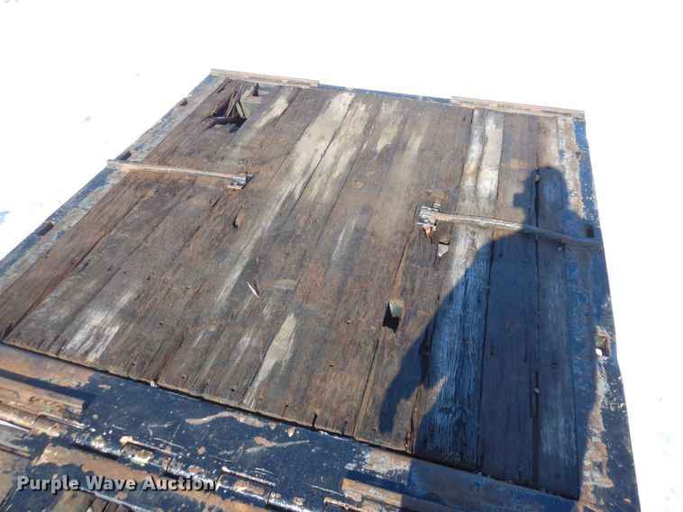 image for item KU9829 1988 MVE  drop deck equipment trailer