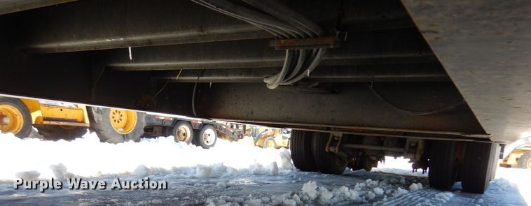 image for item KU9829 1988 MVE  drop deck equipment trailer