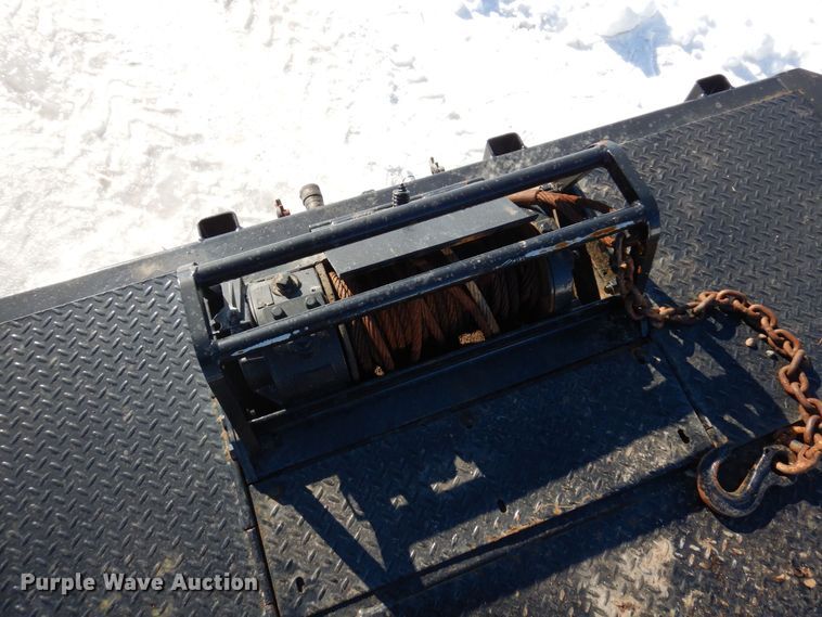 image for item KU9836 1995 Trail King  flatbed trailer