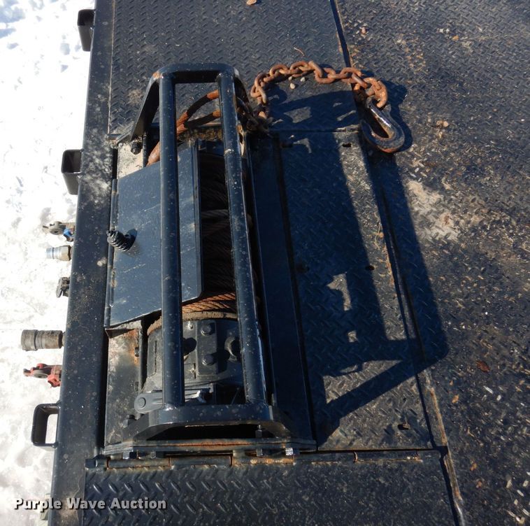 image for item KU9836 1995 Trail King  flatbed trailer