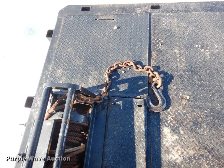 image for item KU9836 1995 Trail King  flatbed trailer