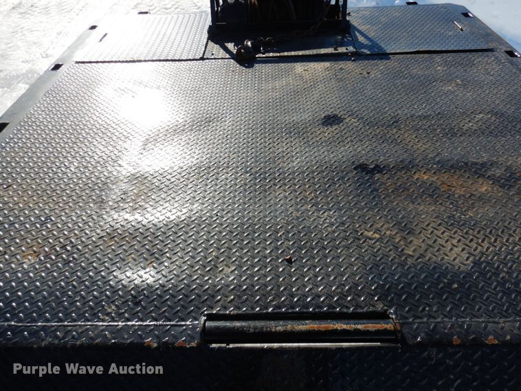 image for item KU9836 1995 Trail King  flatbed trailer